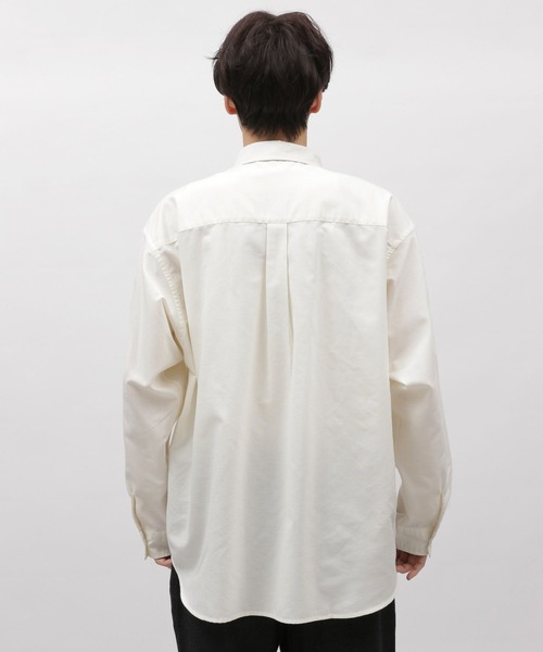LAKOLE（ラコレ）の「ワンポイント刺繍長袖シャツ / 992195（シャツ/ブラウス・メンズ・ホワイト/ピンク/イエロー/ブルー・MEDIUM/LARGE）」の8枚目の写真