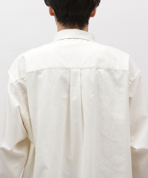 LAKOLE（ラコレ）の「ワンポイント刺繍長袖シャツ / 992195（シャツ/ブラウス・メンズ・ホワイト/ピンク/イエロー/ブルー・MEDIUM/LARGE）」の17枚目の写真