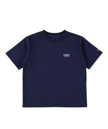 NANGA（ナンガ）の「ECO HYBRID MINI BOX LOGO KIDS TEE / エコハイブリッドキッズミニボックスロゴキッズティー（Tシャツ/カットソー）」