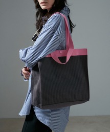 SALON adam et rope' | ジャガード2WAY配色トート(トートバッグ)