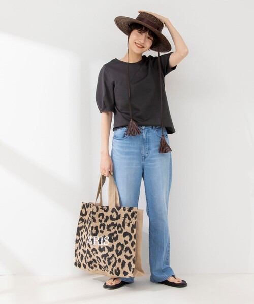 MAISON BENGAL（マイソンベンガル）の「【MAISON BENGAL/ メゾンベンガル】アニマルプリントビッグバッグ（トートバッグ・レディース・レオパード/ゼブラ・FREE）」の14枚目の写真