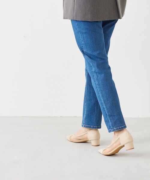 menue（メヌエ）の「ポインテッドトゥ シアーパンプス（パンプス・レディース・ブラック/ベージュ/ラベンダー・22.0cm/21.5cm/26.0cm/25.5cm/25.0cm/24.5cm/24.0cm/23.5cm/23.0cm/22.5cm）」の17枚目の写真