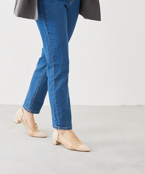 menue（メヌエ）の「ポインテッドトゥ シアーパンプス（パンプス・レディース・ブラック/ベージュ/ラベンダー・22.0cm/21.5cm/26.0cm/25.5cm/25.0cm/24.5cm/24.0cm/23.5cm/23.0cm/22.5cm）」の18枚目の写真