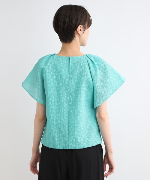 【セール】【洗える/シアー】ジャカード風タックデザインブラウス(シャツ/ブラウス)|INDIVI(インディヴィ) 【セール】【洗える/シアー】ジャカード風タックデザインブラウス(シャツ/ブラウス)|INDIVI(インディヴィ)