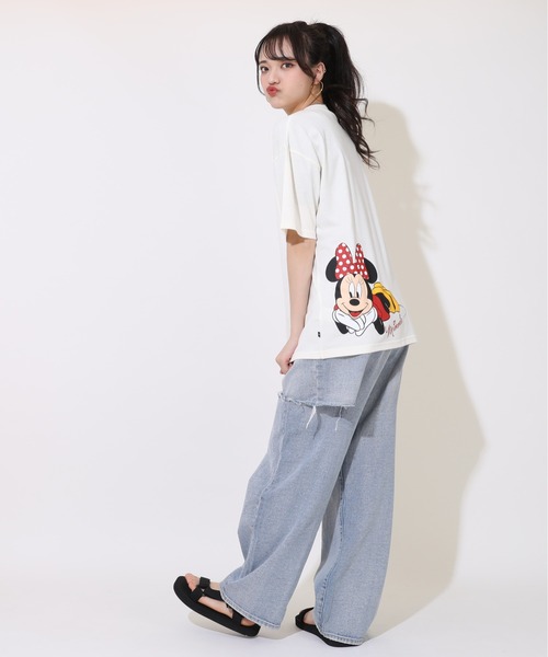 Disney(ディズニー)の「ディズニー 親子お揃い サングラスTシャツ 親子お揃い 9231A(Tシャツ/カットソー・レディース・その他9/ブラック×レッド・XL/S/M/L)」の9枚目の写真