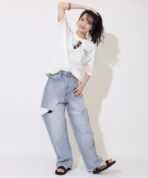 ディズニー 親子お揃い サングラスTシャツ 親子お揃い 9231A（T