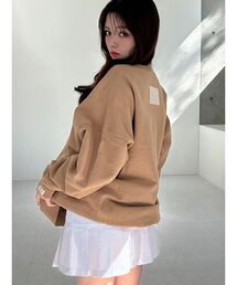 RESEXXY | 【ｍ】pigment crew neck sweat【セットアップ着用可能】(スウェット)