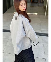 RESEXXY | 【ｍ】pigment crew neck sweat【セットアップ着用可能】(スウェット)