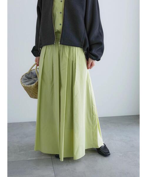 Te chichi（テチチ）の「タイプライターギャザーボリュームスカート（セットアップ可）（スカート・レディース・イエロー/ブルー/グレー・F）」の22枚目の写真