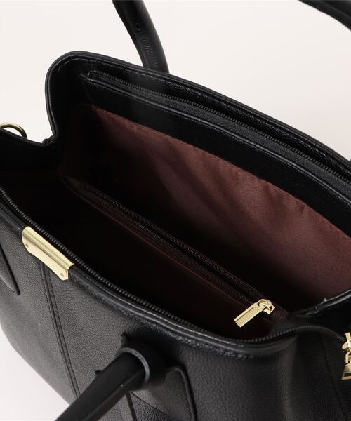 NOLITA LABORATORY（ノリータラボラトリー）の「【 NOLITA / ノリータ 】2Way  ショルダーストラップ付き ハンドバッグ（ショルダーバッグ・レディース・ブラック/ブラウン・ONE SIZE）」の9枚目の写真
