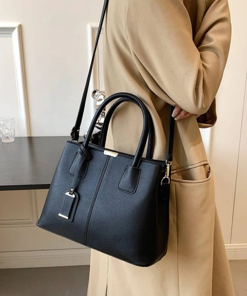 NOLITA LABORATORY（ノリータラボラトリー）の「【 NOLITA / ノリータ 】2Way  ショルダーストラップ付き ハンドバッグ（ショルダーバッグ・レディース・ブラック/ブラウン・ONE SIZE）」の3枚目の写真