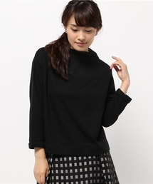 NATURAL BEAUTY BASIC | ダンボールボトルネックカットソー(Tシャツ/カットソー)
