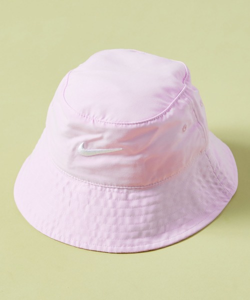 NIKE(ナイキ)の「NIKE NAN UPF 40+ INFANT BUCKET HAT(ハット・キッズ・ホワイト/ピンク・FREE)」の2枚目の写真
