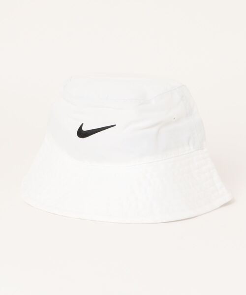 NIKE(ナイキ)の「NIKE NAN UPF 40+ INFANT BUCKET HAT(ハット・キッズ・ホワイト/ピンク・FREE)」の10枚目の写真