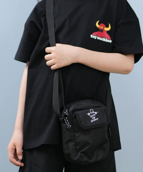 THRASHER/スラッシャー キッズ バック BAG ミニショルダーポーチ＜タテ