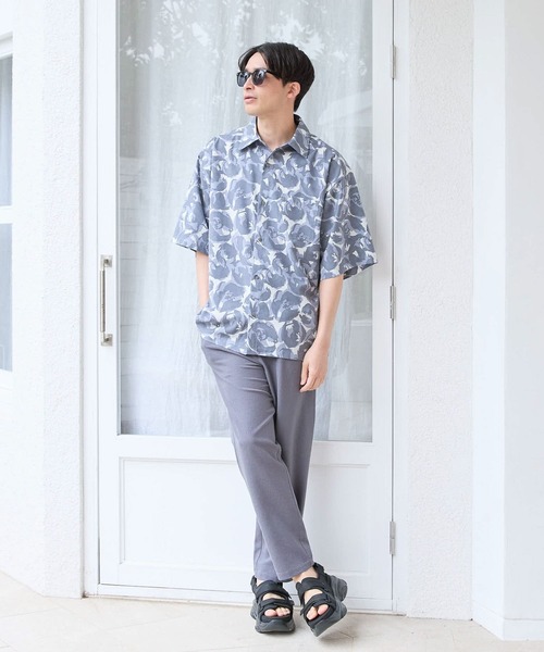 LAKOLE(ラコレ)の「クリンクルスリムパンツ / 107201(その他パンツ・メンズ・ブルー/ブラック/キャメル/チャコール・MEDIUM/LARGE/X-LARGE/SMALL)」の7枚目の写真