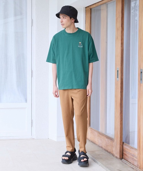 LAKOLE(ラコレ)の「クリンクルスリムパンツ / 107201(その他パンツ・メンズ・ブルー/ブラック/キャメル/チャコール・MEDIUM/LARGE/X-LARGE/SMALL)」の10枚目の写真