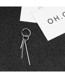 SILVER BULLET（シルバーバレット）の「『SBLTR』ユニセックス チェーンデザインイヤリング（片耳）（イヤリング）」