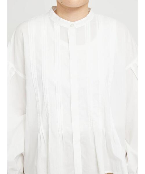 sm2rhythm（サマンサモスモスリズム）の「ピンタックボリュームスリーブブラウス（シャツ/ブラウス・レディース・ブラック/オフホワイト/サックスブルー・F）」の15枚目の写真