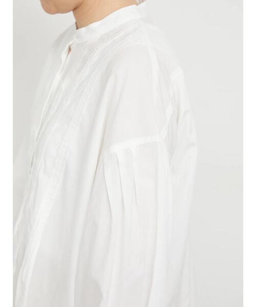 sm2rhythm（サマンサモスモスリズム）の「ピンタックボリュームスリーブブラウス（シャツ/ブラウス・レディース・ブラック/オフホワイト/サックスブルー・F）」の16枚目の写真