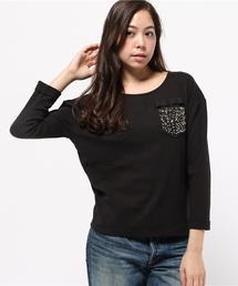 AVIREX | avirex/アヴィレックス/L/S MERCERIZED BIJOU T-SHIRT(Tシャツ/カットソー)