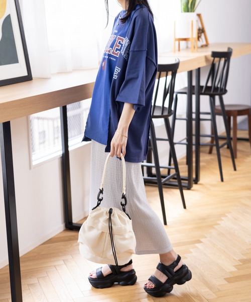 LEPSIM(レプシィム)の「楊柳ナロースカート 987469(スカート・レディース・オレンジ/グレー/ブラック/アイボリー/レッド・TALL/FREE)」の10枚目の写真