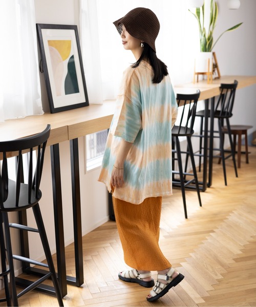 LEPSIM(レプシィム)の「楊柳ナロースカート 987469(スカート・レディース・オレンジ/グレー/ブラック/アイボリー/レッド・TALL/FREE)」の15枚目の写真