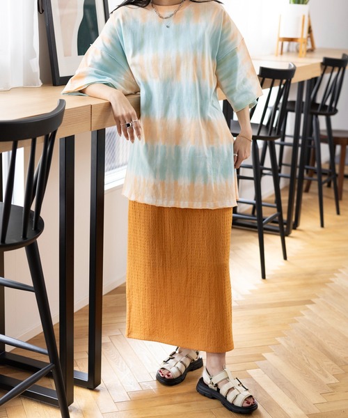 LEPSIM(レプシィム)の「楊柳ナロースカート 987469(スカート・レディース・オレンジ/グレー/ブラック/アイボリー/レッド・TALL/FREE)」の20枚目の写真