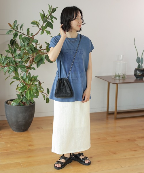 Plantation【美品】PAPER YOORYUU コート 楊柳 レディース シアー楊柳ボリュームキャミワンピース [E3503] - レディース