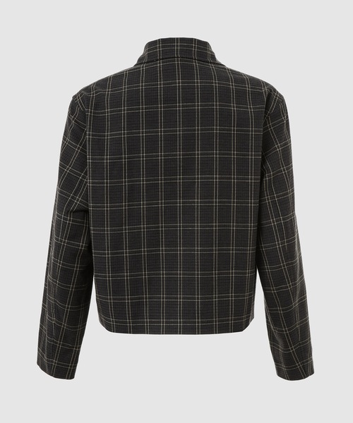 ジャケット・アウター OUR LEGACY MINI JACKET 46 Our Legacy - Mini Jacket Top Dyed Black Leather