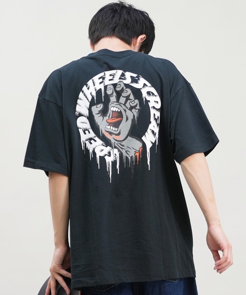 SANTA CRUZ（サンタクルーズ）の「【ムラサキスポーツ限定】SANTACRUZ/サンタクルーズ 半袖Tシャツ バックプリント 502242404（Tシャツ/カットソー・メンズ・ホワイト/オレンジ/スミクロ・XL/L/M）」の13枚目の写真