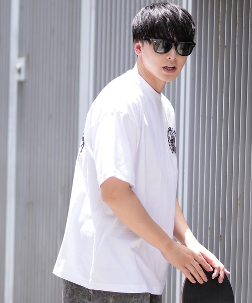 SANTA CRUZ（サンタクルーズ）の「【ムラサキスポーツ限定】SANTACRUZ/サンタクルーズ 半袖Tシャツ バックプリント 502242404（Tシャツ/カットソー・メンズ・ホワイト/オレンジ/スミクロ・XL/L/M）」の21枚目の写真