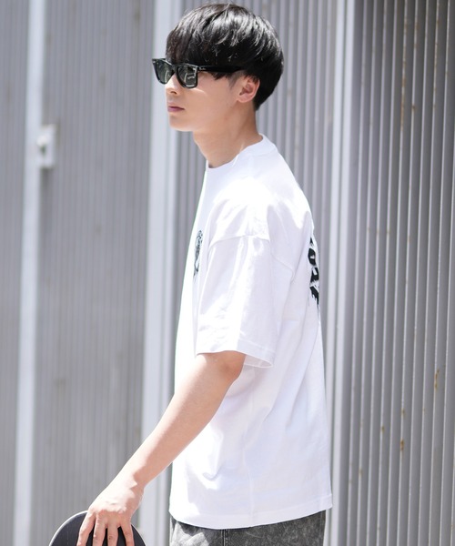 SANTA CRUZ（サンタクルーズ）の「【ムラサキスポーツ限定】SANTACRUZ/サンタクルーズ 半袖Tシャツ バックプリント 502242404（Tシャツ/カットソー・メンズ・ホワイト/オレンジ/スミクロ・XL/L/M）」の14枚目の写真