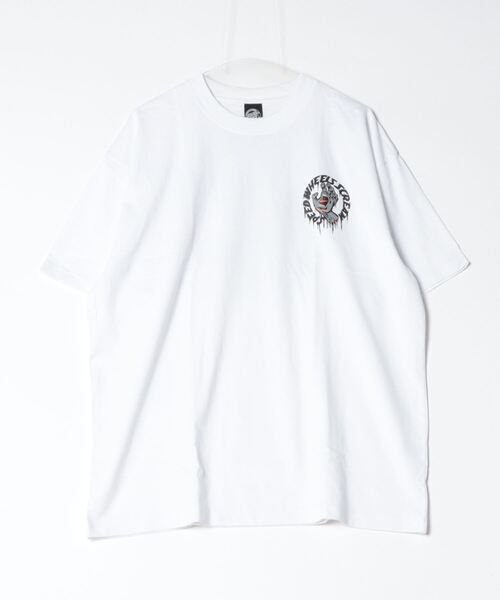 SANTA CRUZ（サンタクルーズ）の「【ムラサキスポーツ限定】SANTACRUZ/サンタクルーズ 半袖Tシャツ バックプリント 502242404（Tシャツ/カットソー・メンズ・ホワイト/オレンジ/スミクロ・XL/L/M）」の18枚目の写真