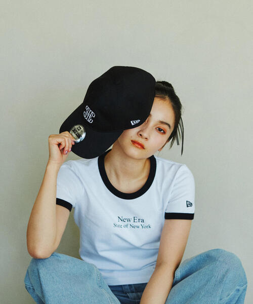 JILL by JILL STUART（ジルバイジルスチュアート）の「◇NEW ERAコラボＴシャツ（Tシャツ/カットソー・レディース・ホワイト・FREE）」の3枚目の写真