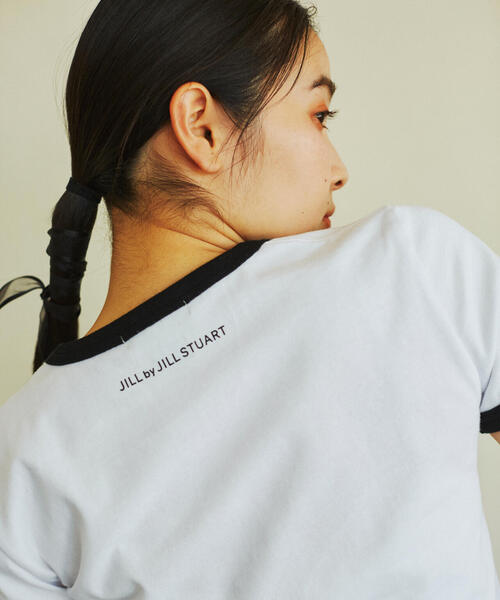 JILL by JILL STUART（ジルバイジルスチュアート）の「◇NEW ERAコラボＴシャツ（Tシャツ/カットソー・レディース・ホワイト・FREE）」の5枚目の写真