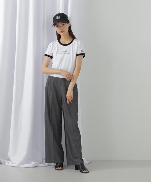 JILL by JILL STUART（ジルバイジルスチュアート）の「◇NEW ERAコラボＴシャツ（Tシャツ/カットソー・レディース・ホワイト・FREE）」の8枚目の写真