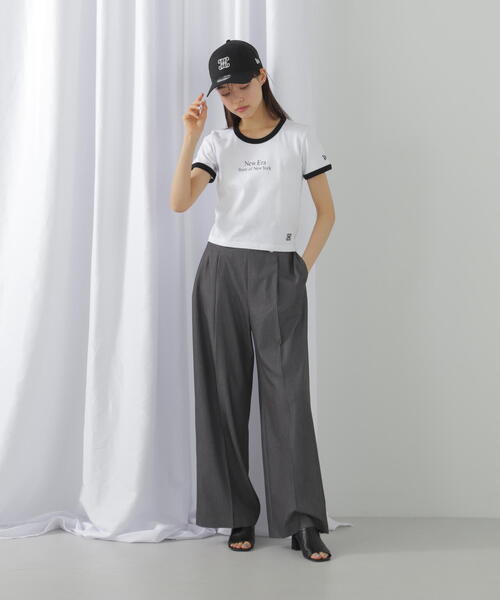 JILL by JILL STUART（ジルバイジルスチュアート）の「◇NEW ERAコラボＴシャツ（Tシャツ/カットソー・レディース・ホワイト・FREE）」の10枚目の写真