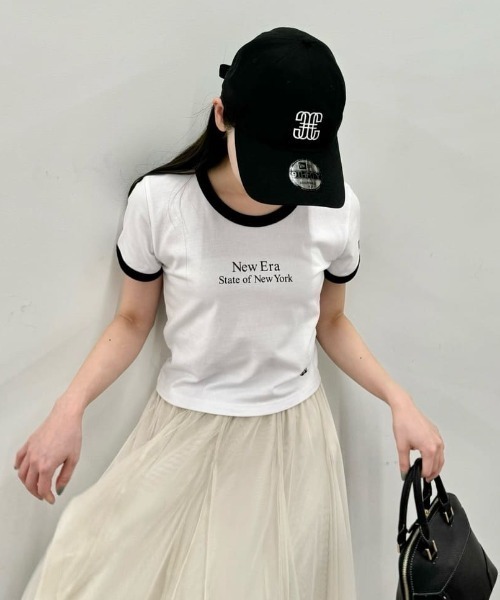 JILL by JILL STUART（ジルバイジルスチュアート）の「◇NEW ERAコラボＴシャツ（Tシャツ/カットソー・レディース・ホワイト・FREE）」の22枚目の写真