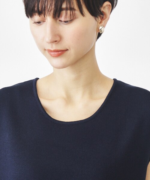 THE SHOP TK （ザ ショップ ティーケー ）の「◆【セットアイテム】メッシュニット×ワンピース（ワンピース・レディース・ブルーグリーン/カーキ系3・12/13）」の21枚目の写真