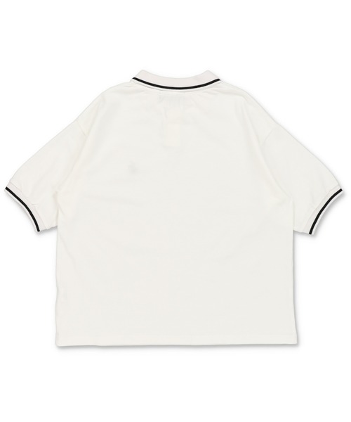 BEVERLY HILLS POLO CLUB(ビバリーヒルズポロクラブ)の「【BEVERLY HILLS POLO CLUB / ビバリーヒルズポロクラブ】半袖ポロシャツ(ポロシャツ・レディース・ブラック/オフホワイト・ONESIZE)」の12枚目の写真