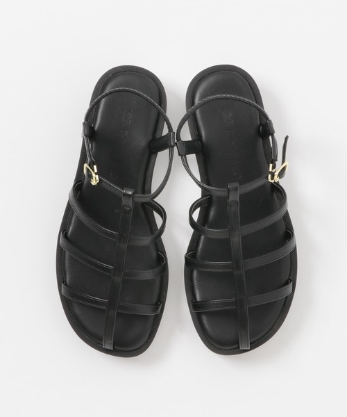 RODE SKO(ロデスコ)の「スリムストラップサンダル(サンダル・レディース・ブラック/シルバー・36/37/38)」の7枚目の写真