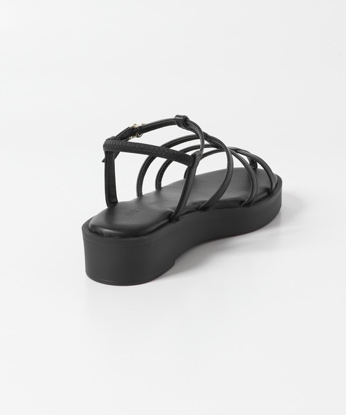 RODE SKO(ロデスコ)の「スリムストラップサンダル(サンダル・レディース・ブラック/シルバー・36/37/38)」の6枚目の写真