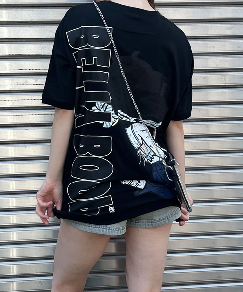GLAMOROUS JANE(グラマラスジェーン)の「フロント&バックプリントBETTTY BOOPビックTシャツ(Tシャツ/カットソー・レディース・オフホワイト/チャコールグレー/ブラック・FREE)」の13枚目の写真