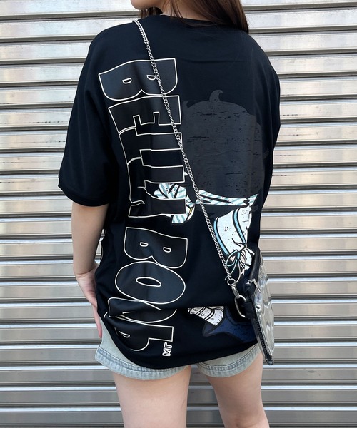 GLAMOROUS JANE(グラマラスジェーン)の「フロント&バックプリントBETTTY BOOPビックTシャツ(Tシャツ/カットソー・レディース・オフホワイト/チャコールグレー/ブラック・FREE)」の15枚目の写真