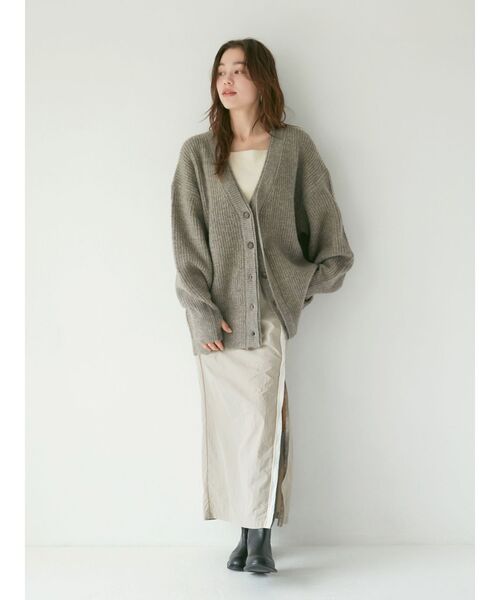 Ungrid（アングリッド）の「ワイドロングブーツ（ブーツ・レディース・ブラック/ブラウン・S/M/L）」の18枚目の写真