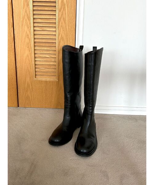 Ungrid(アングリッド)の「ワイドロングブーツ(ブーツ・レディース・ブラウン/ブラック・L/M/S)」の14枚目の写真