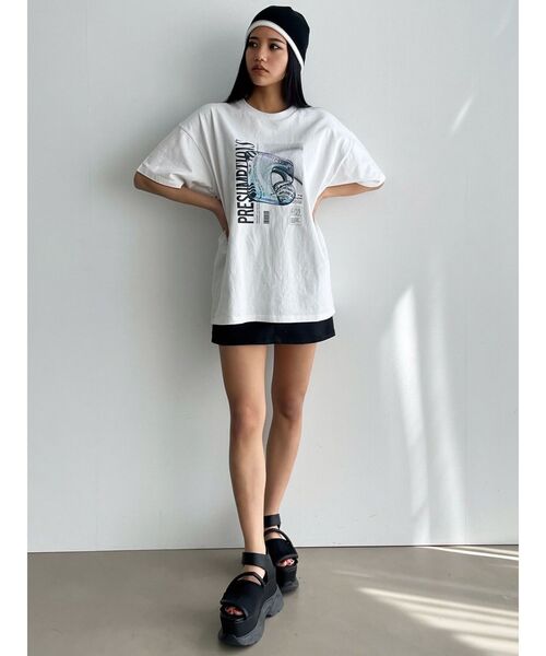 セール】アートビッグTシャツ（Tシャツ/カットソー）｜EMODA