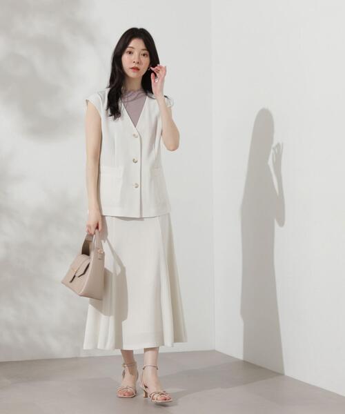 PROPORTION BODY DRESSING（プロポーションボディドレッシング）の「フレアマーメイドスカート / 1214220602（スカート・レディース・ブラウン系その他/ホワイト系その他・SMALL/MEDIUM）」の19枚目の写真