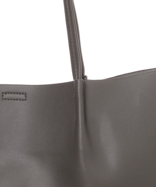 GLOBAL WORK（グローバルワーク）の「軽量ジャストポケットA4トート/115584（トートバッグ・メンズ・ブラック系その他/ブラック/ベージュ/ネイビー/グレー/オフホワイト・FREE）」の7枚目の写真